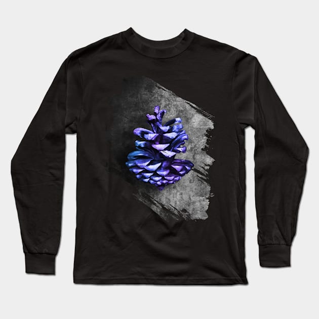 Mixed media painting Long Sleeve T-Shirt by PallKris